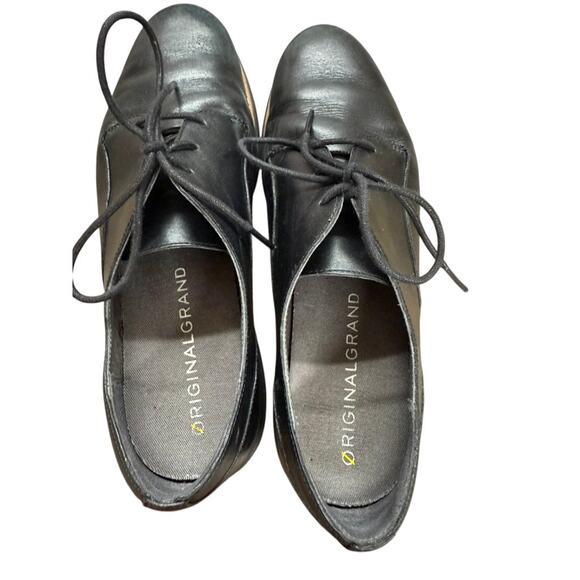 "Cole Haan"Original Grand Mens Lace Up Shoe SZ 8.5 Butter Soft Leather MINT COND - Picture 5 of 9